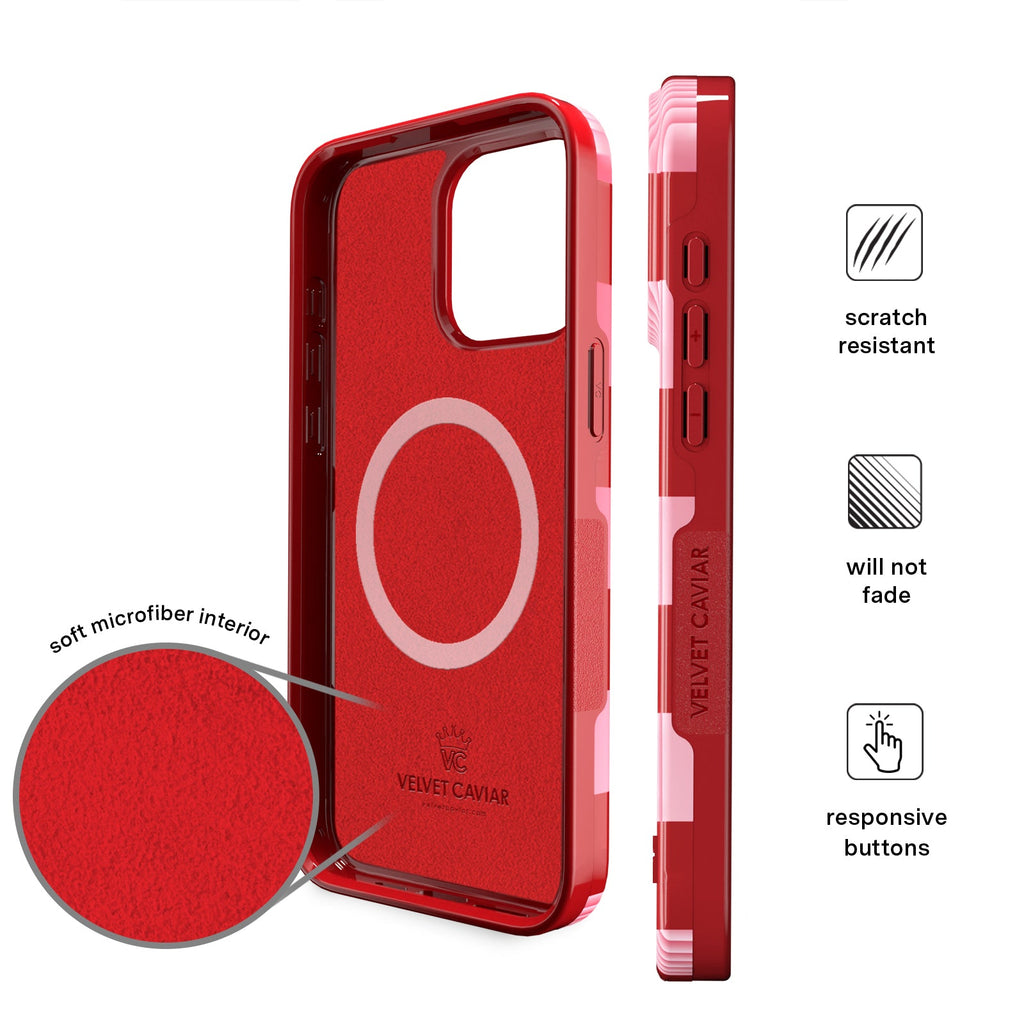 Rose Vibe Checkered iPhone Case