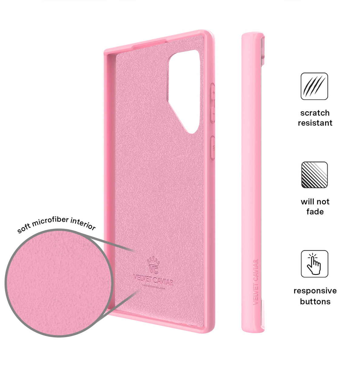 Pudgy Penguins Positive Pink Samsung Case