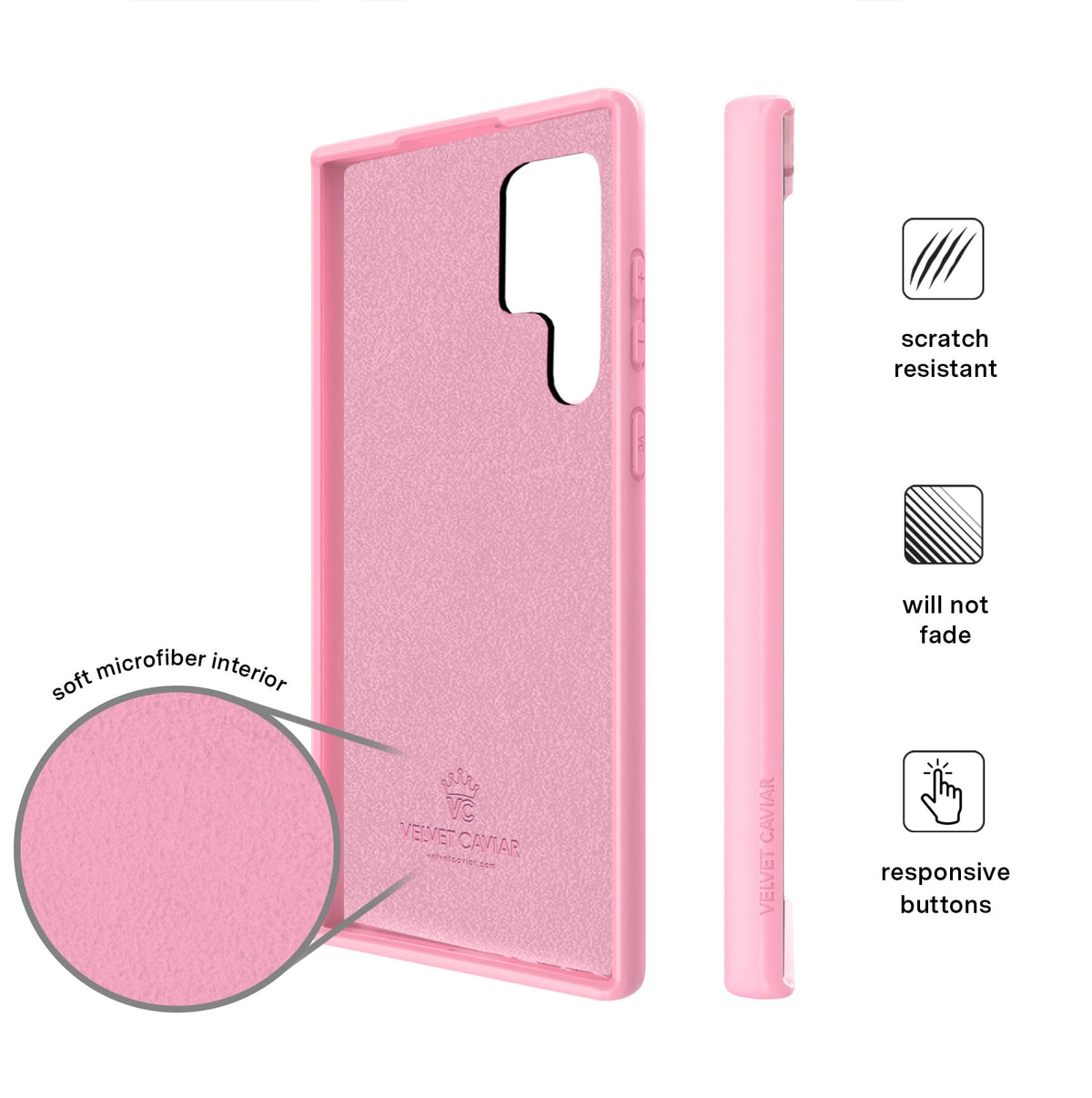 Pudgy Penguins Positive Pink Samsung Case