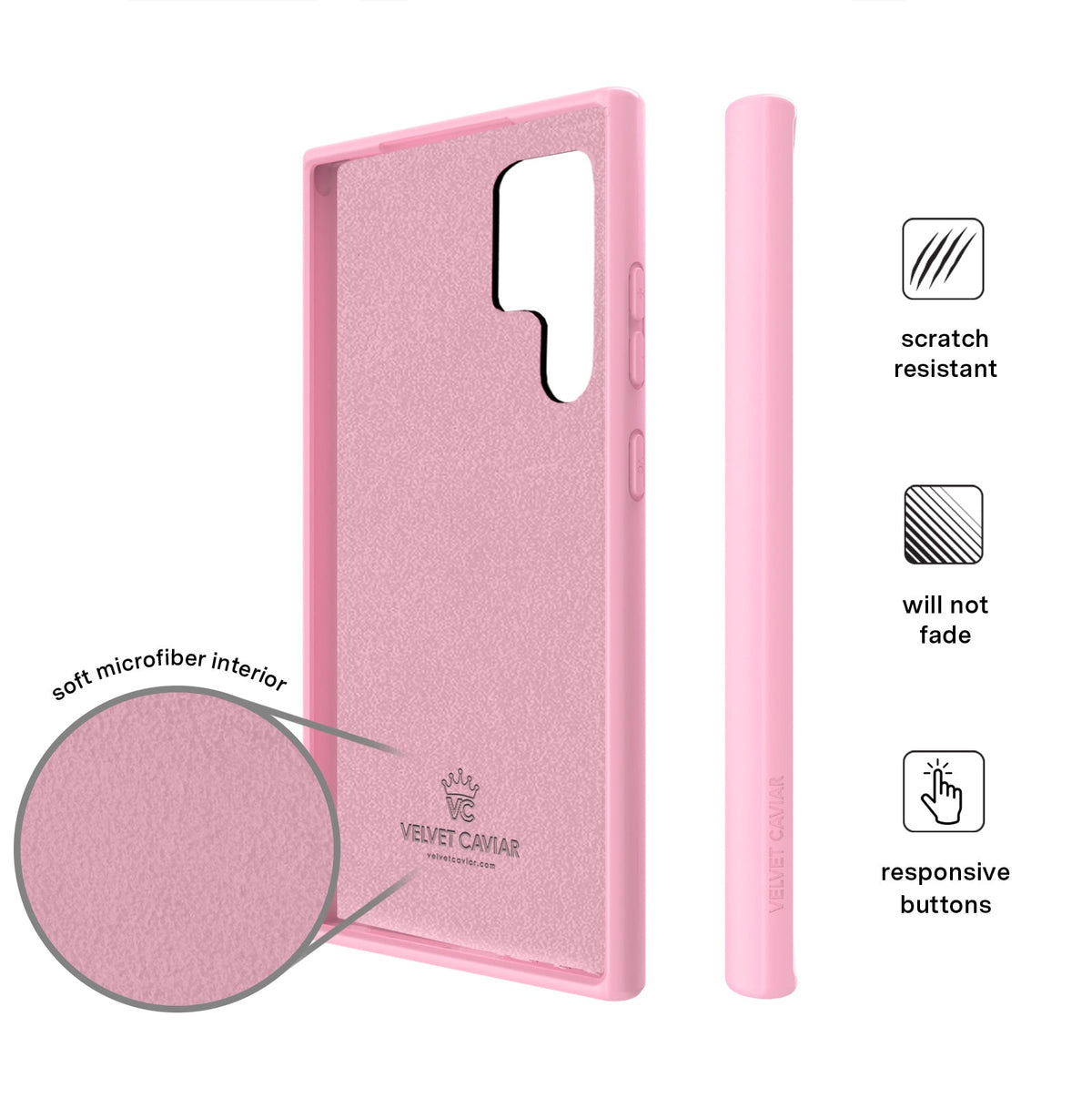 Pudgy Penguins Positive Pink Samsung Case