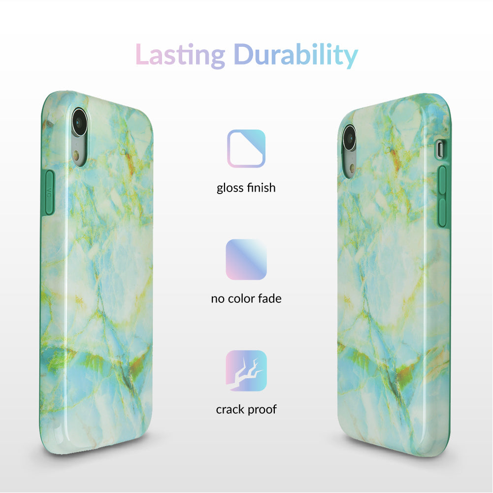 Jade Marble iPhone Case