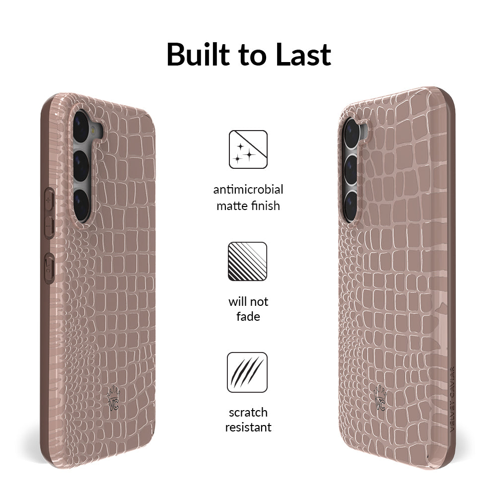 Khaki Croc Samsung Case