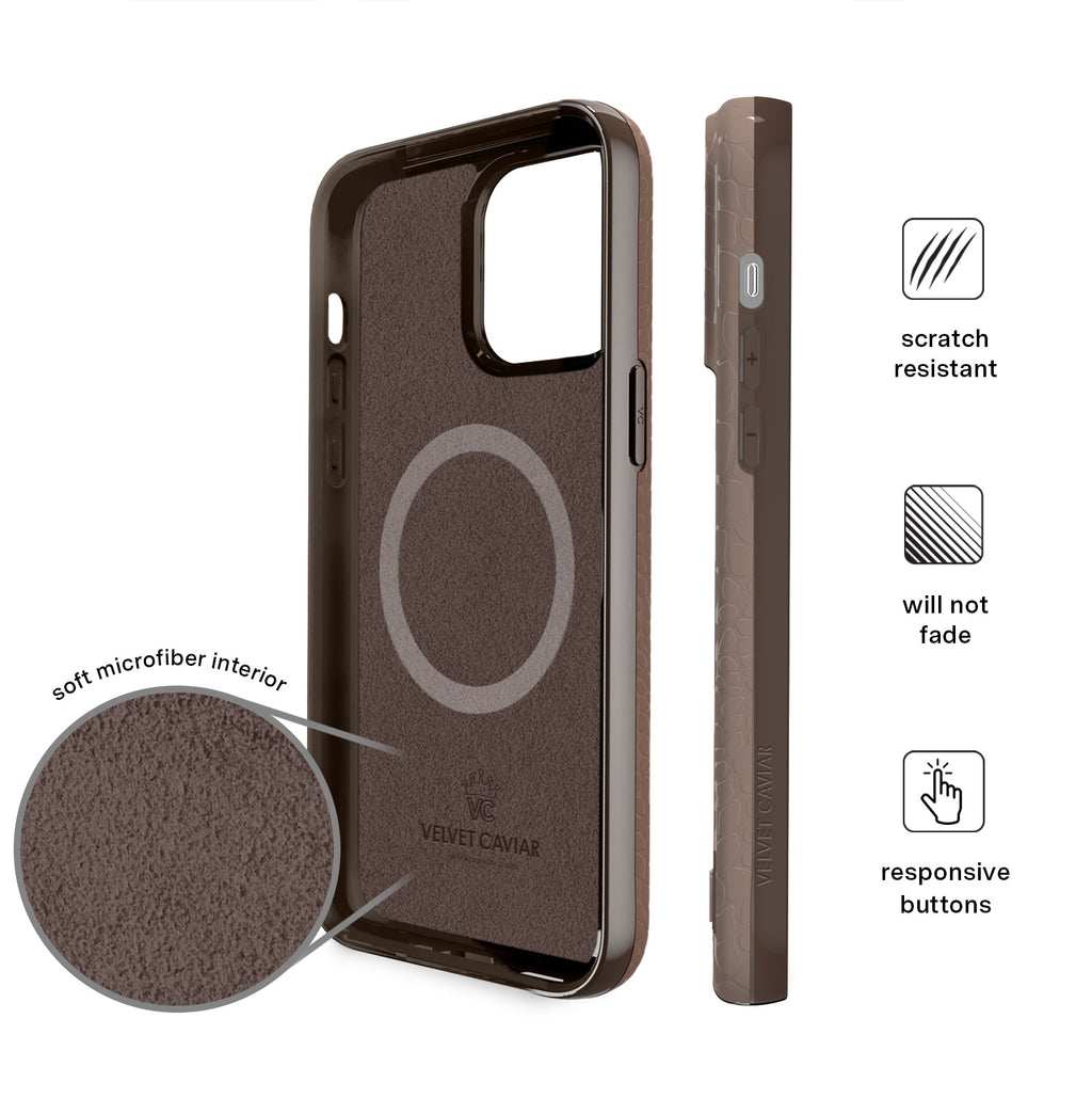 Khaki Croc iPhone Case