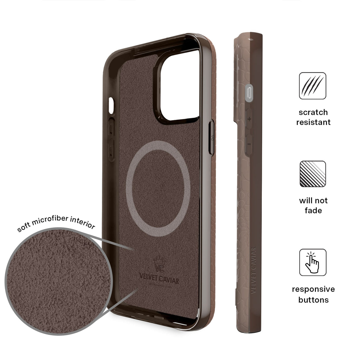 Khaki Croc iPhone Case