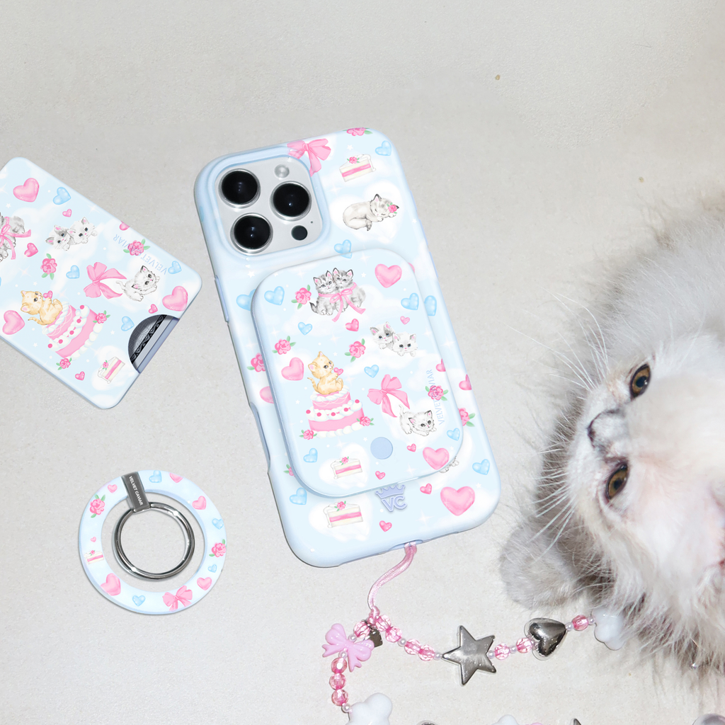 Kitten Kisses Portable MagSafe Charger Power Pack