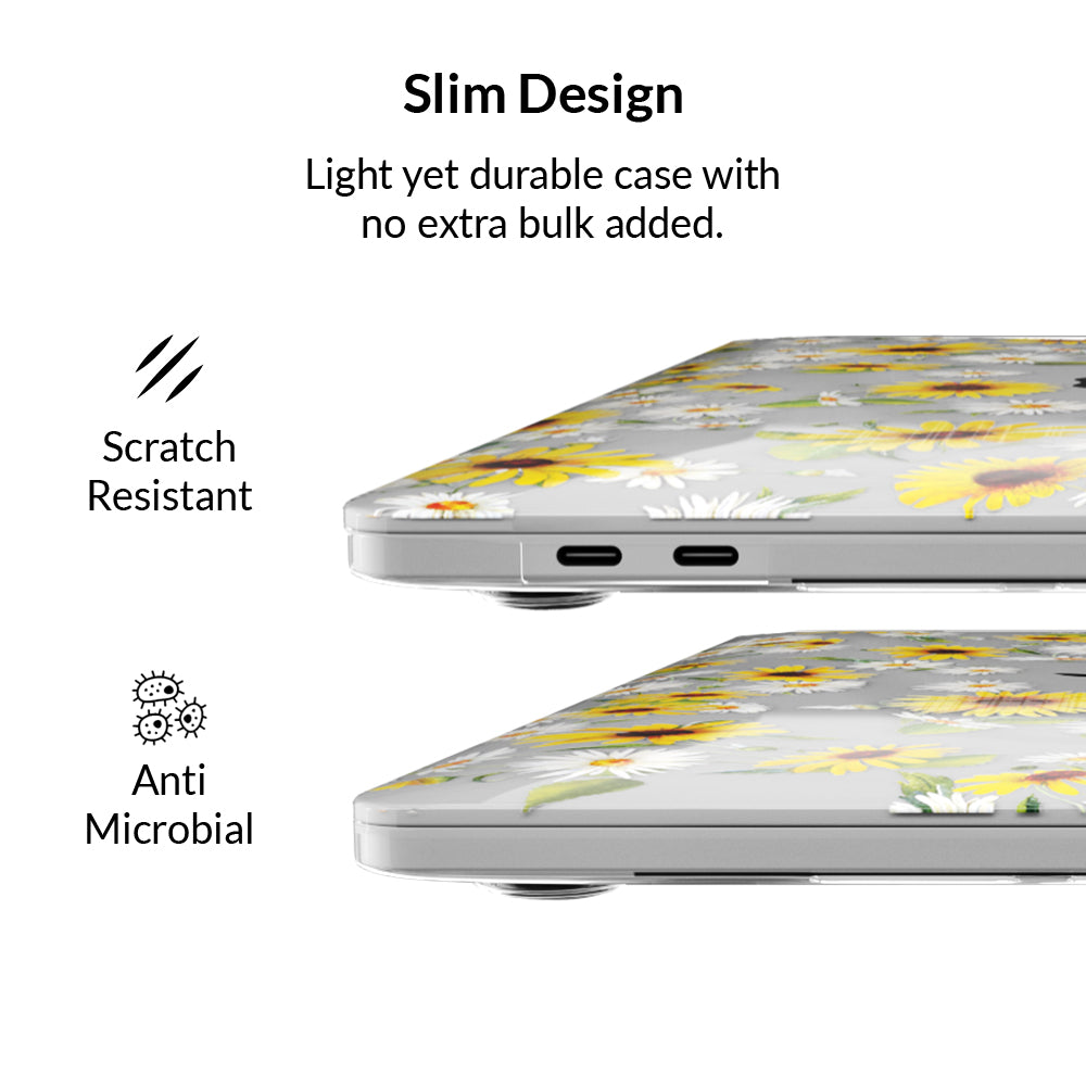 Sunflower MacBook Case