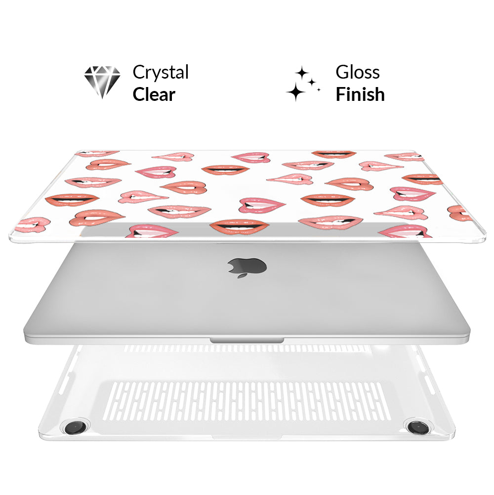 Nude Lips MacBook Case