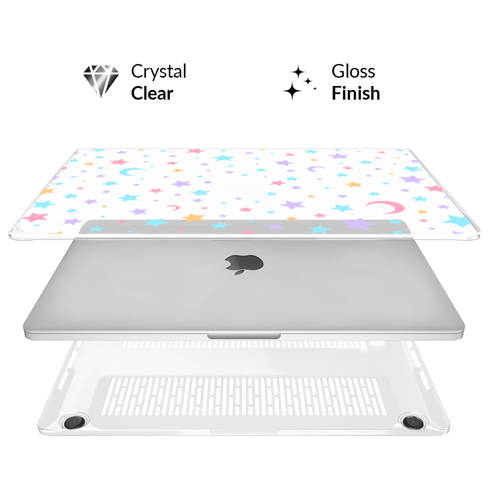 Stars and Moon MacBook Case