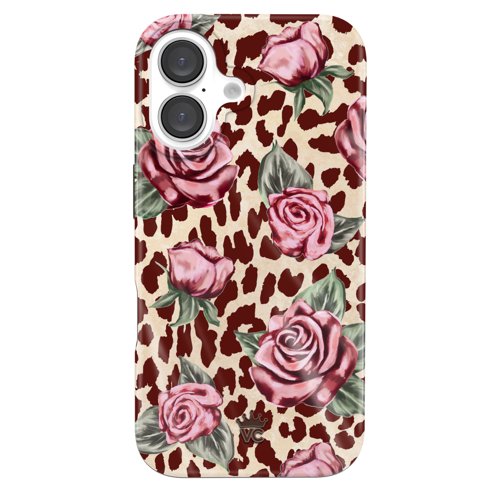 Rosy Leopard iPhone Case