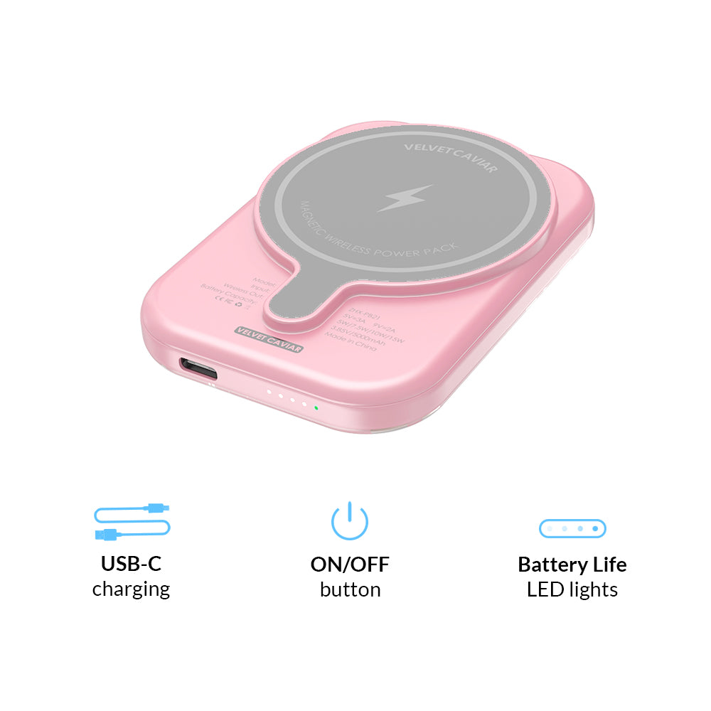Aura Butterfly Portable MagSafe Charger Power Pack