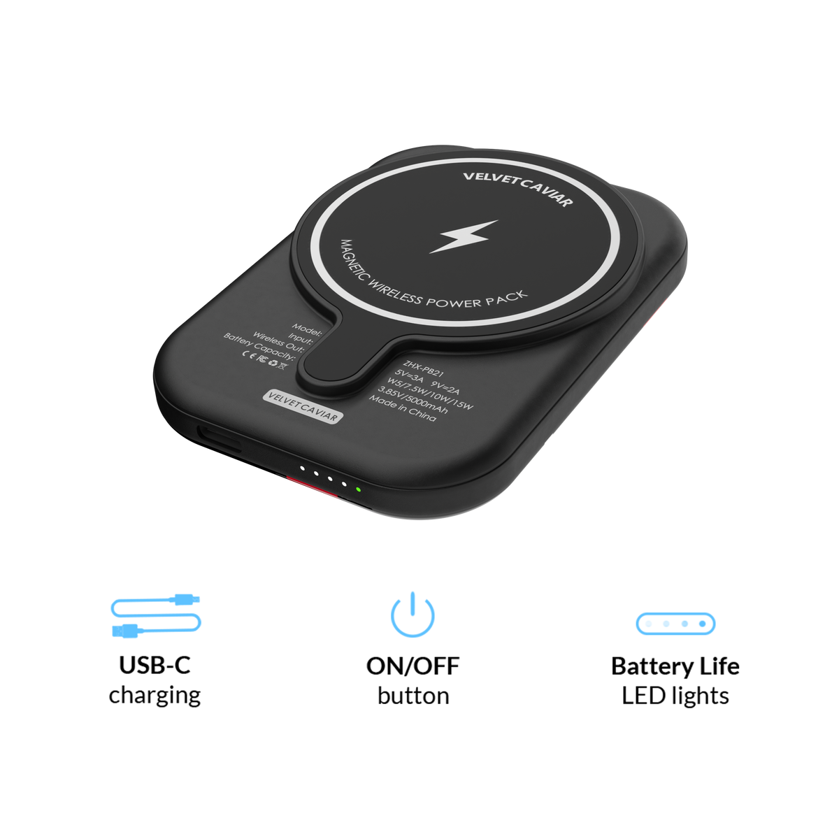 Cherry On Top Portable MagSafe Charger Power Pack