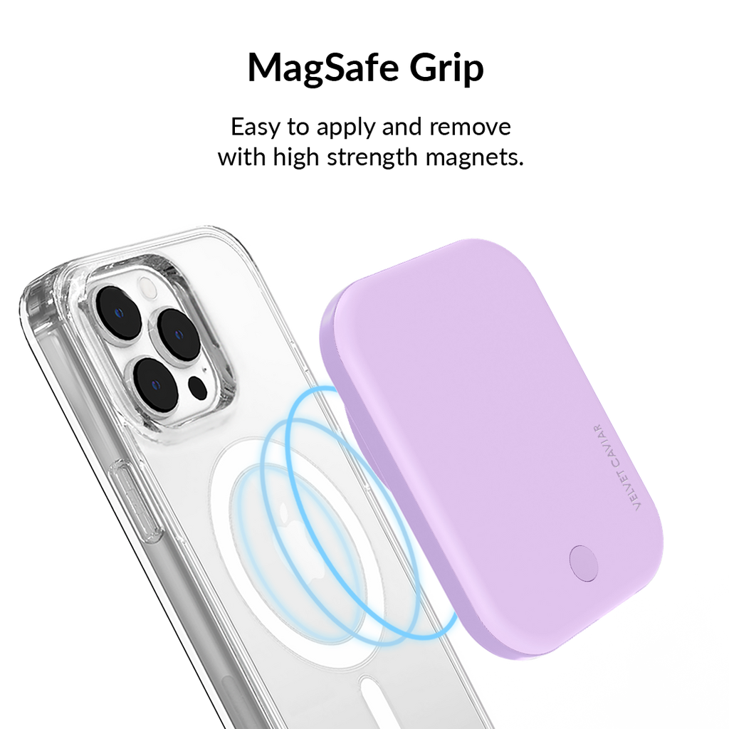 Lilac Gelato Portable MagSafe Charger Power Pack