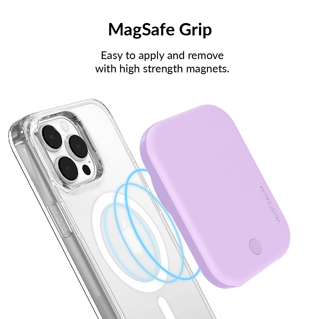 Lilac Gelato Portable MagSafe Charger Power Pack