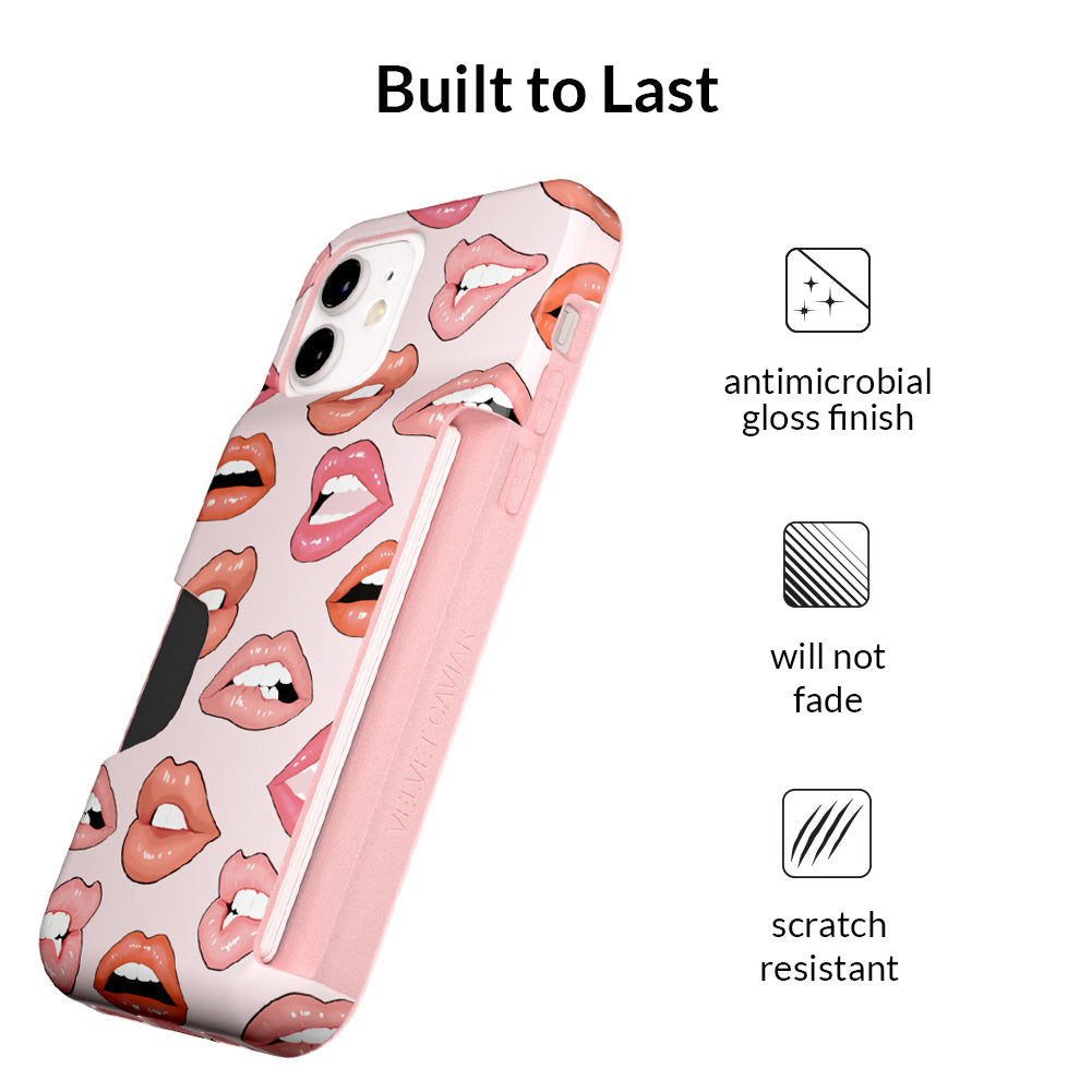 Nude Lips iPhone Wallet Case