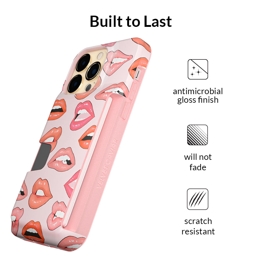 Nude Lips iPhone Wallet Case