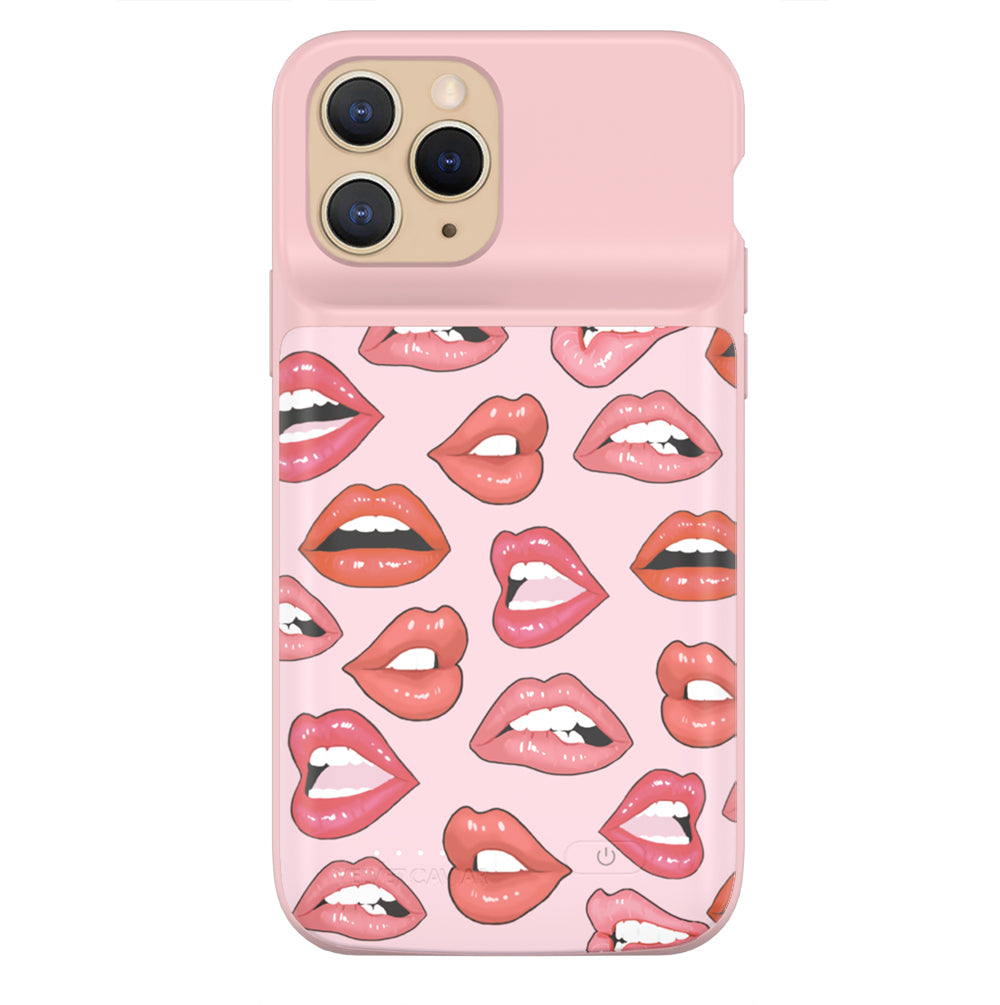 Nude Lips iPhone Charging Case