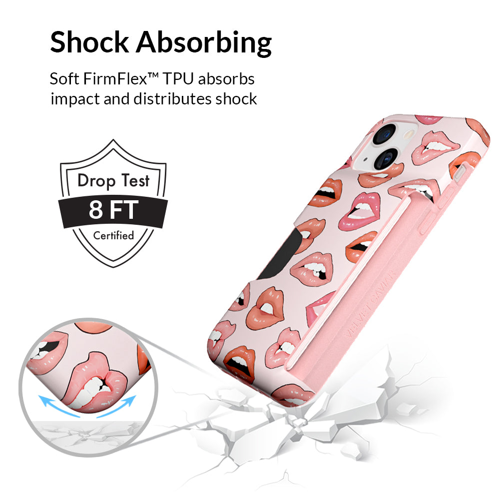 Nude Lips iPhone Wallet Case