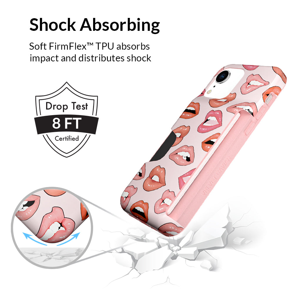 Nude Lips iPhone Wallet Case
