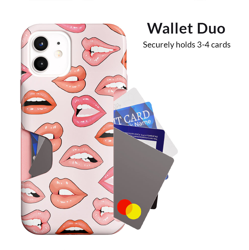 Nude Lips iPhone Wallet Case