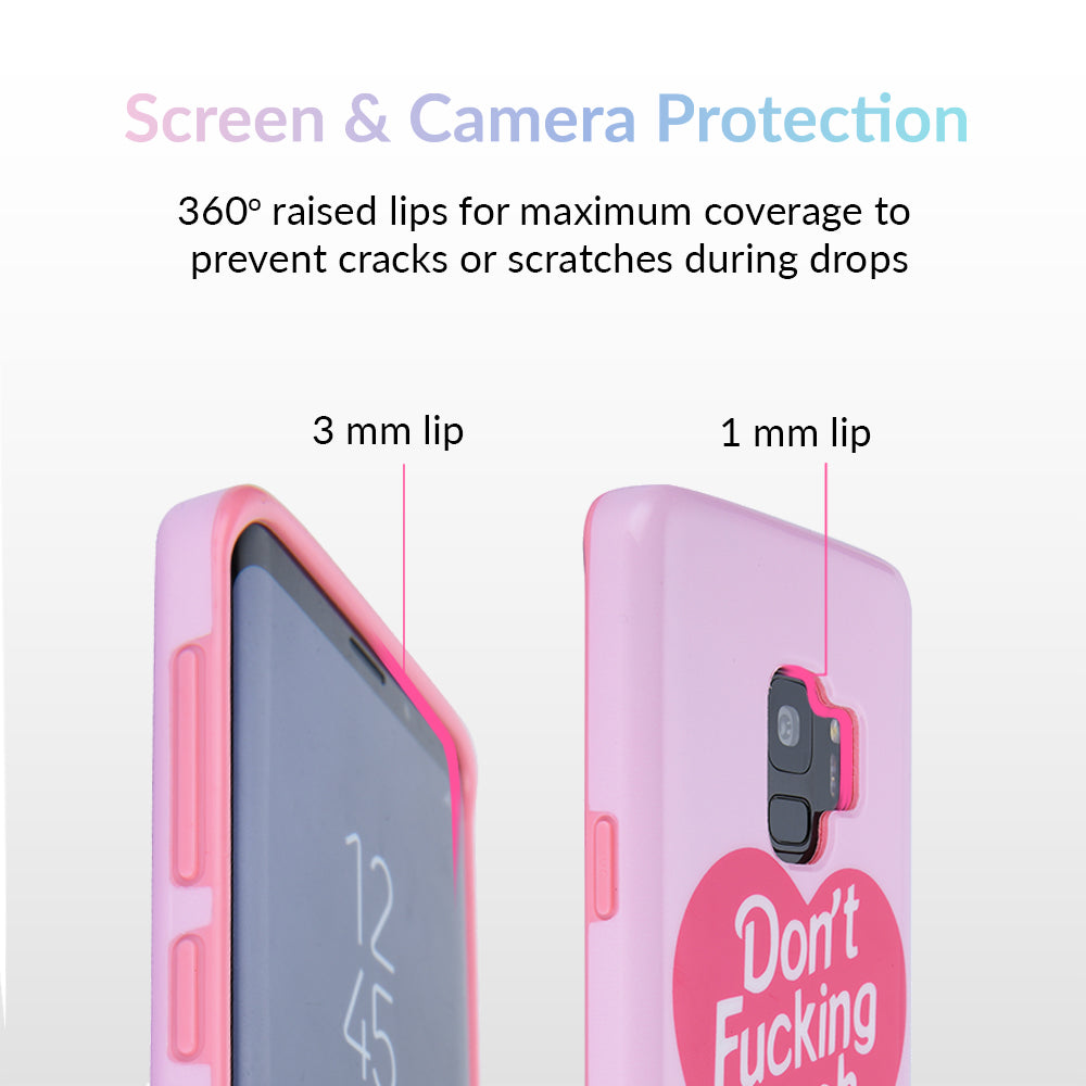 Don't Touch Me Samsung Galaxy Case