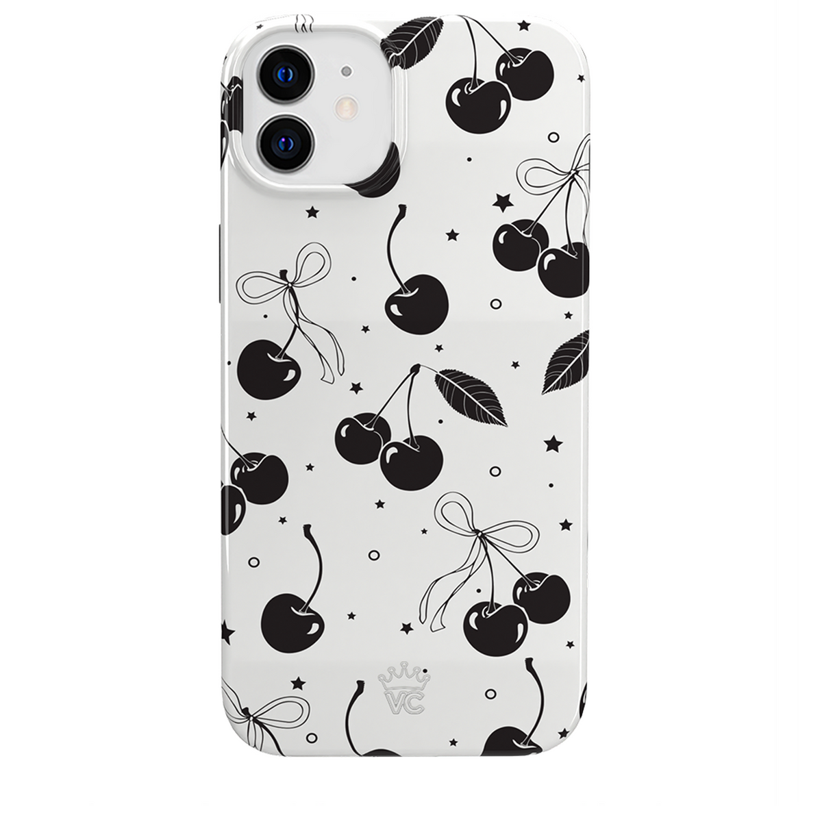 Cherry Noir iPhone Case