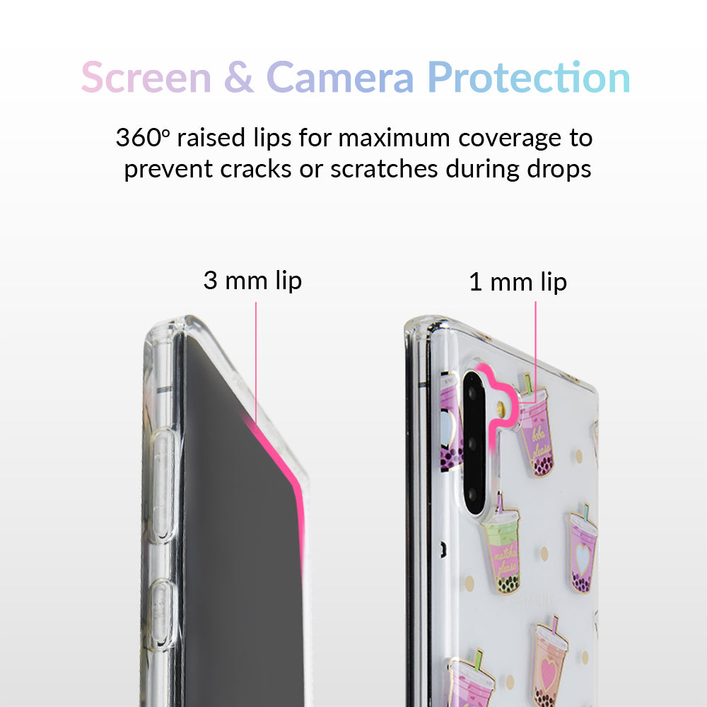 Matcha Samsung Galaxy Case Clear