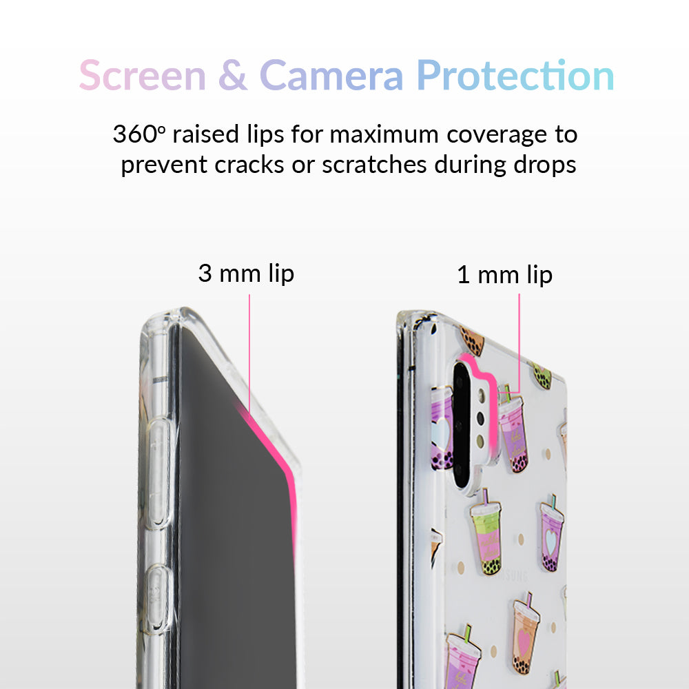 Matcha Samsung Galaxy Case Clear