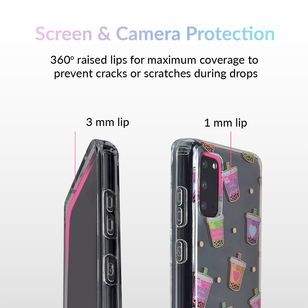 Matcha Samsung Galaxy Case Clear