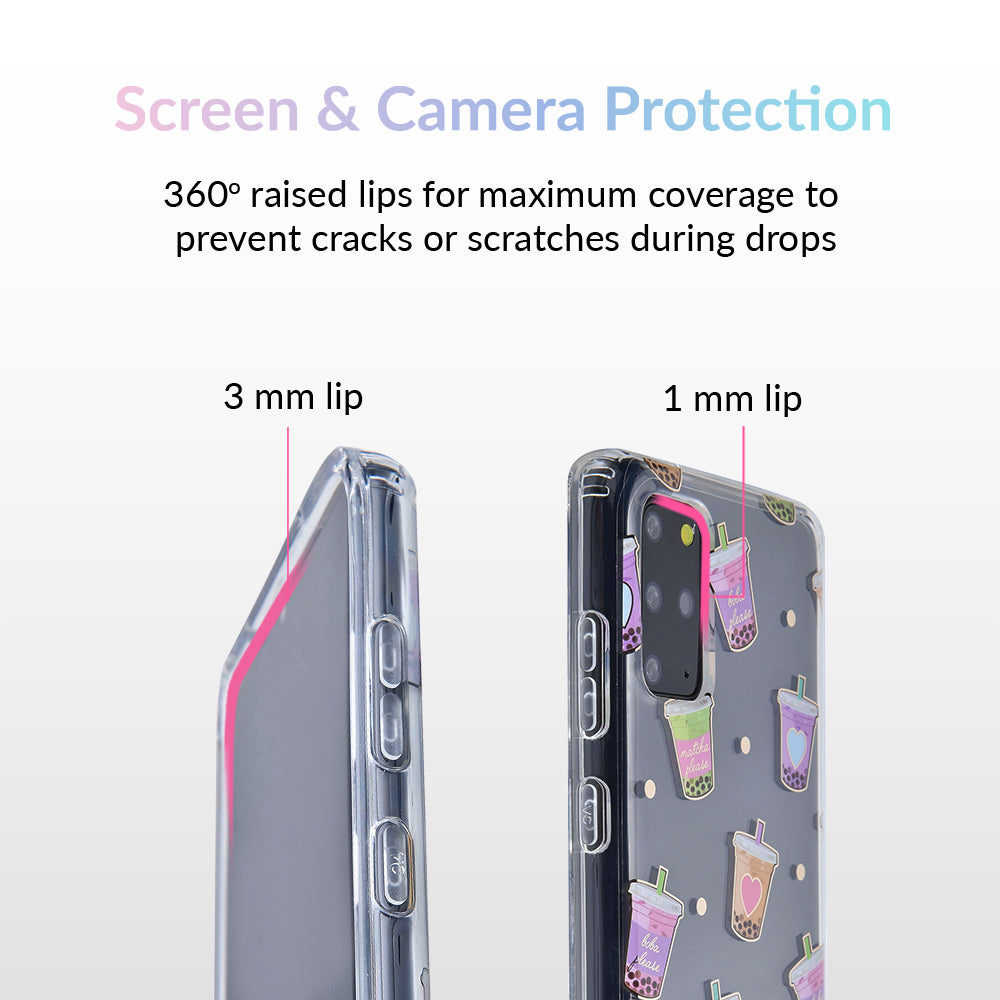 Matcha Samsung Galaxy Case Clear