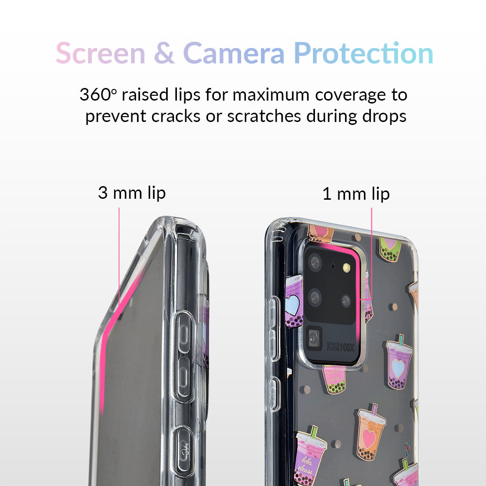 Matcha Samsung Galaxy Case Clear