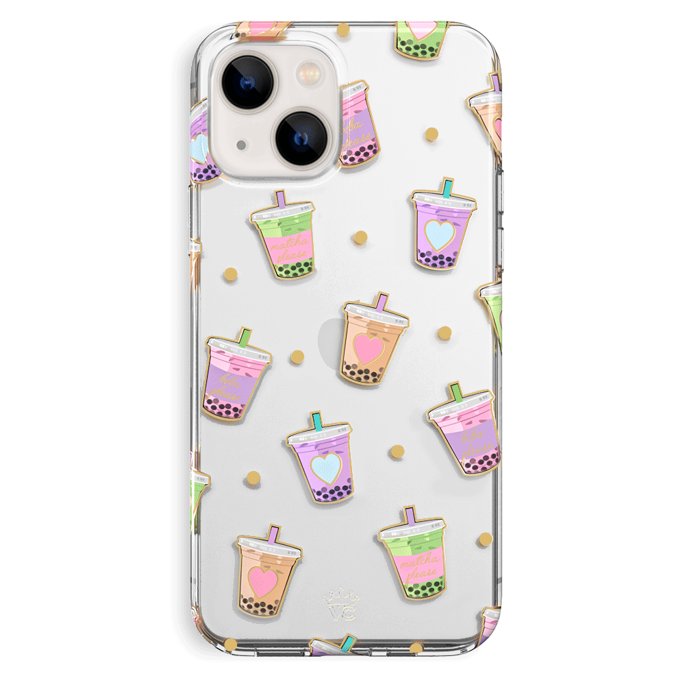 Matcha Clear iPhone Case