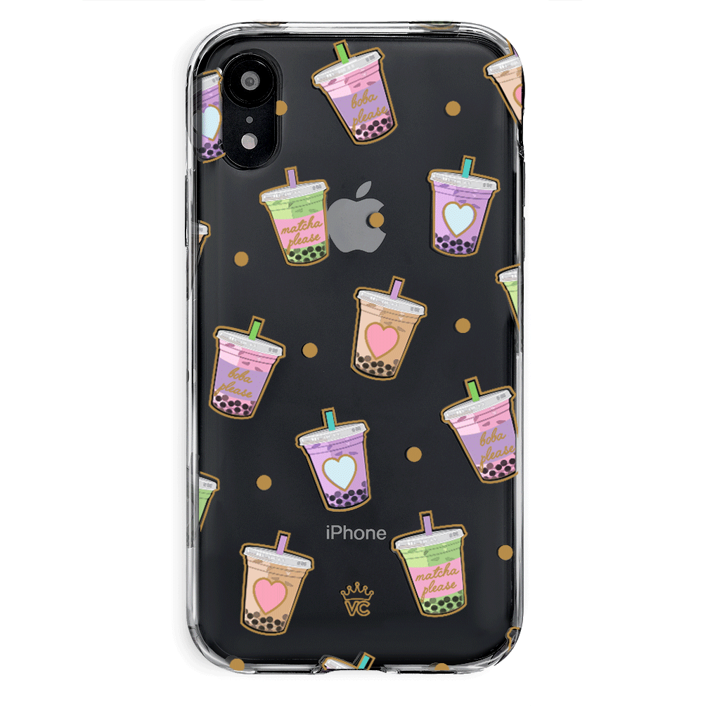 Matcha Clear iPhone Case