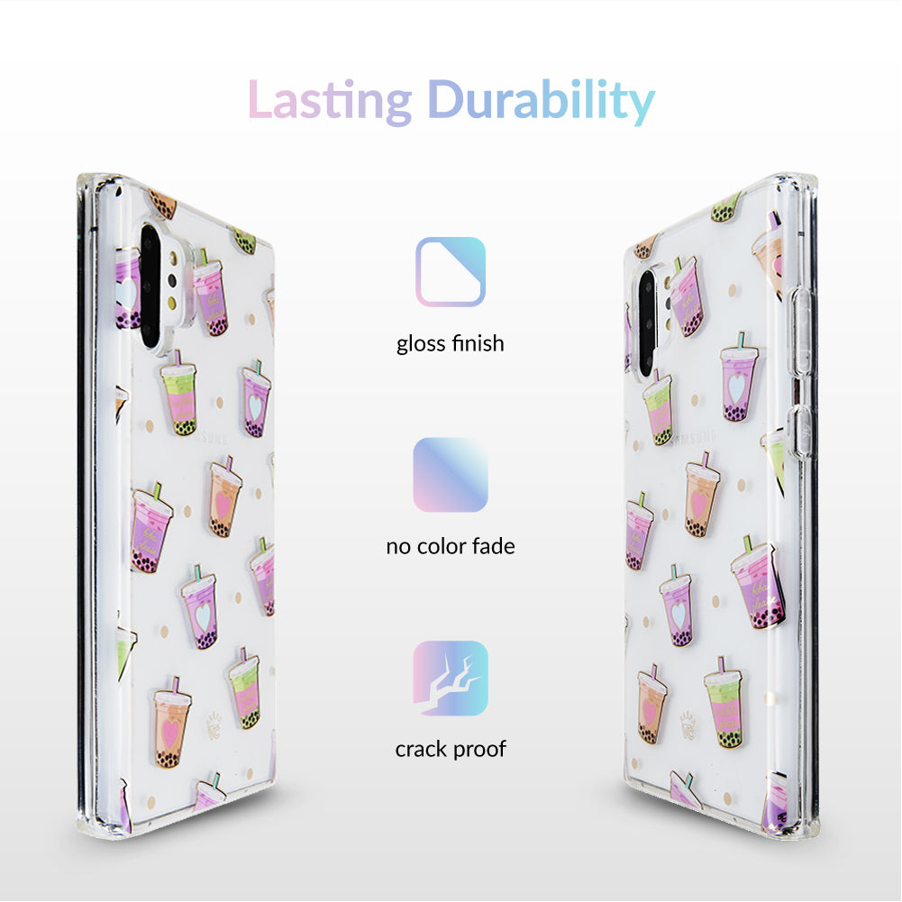 Matcha Samsung Galaxy Case Clear