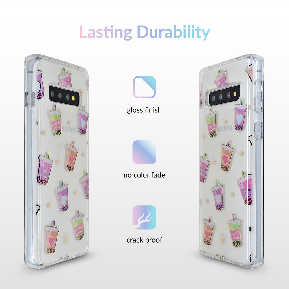 Matcha Samsung Galaxy Case Clear