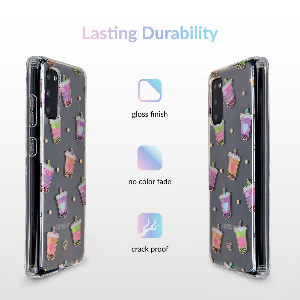 Matcha Samsung Galaxy Case Clear