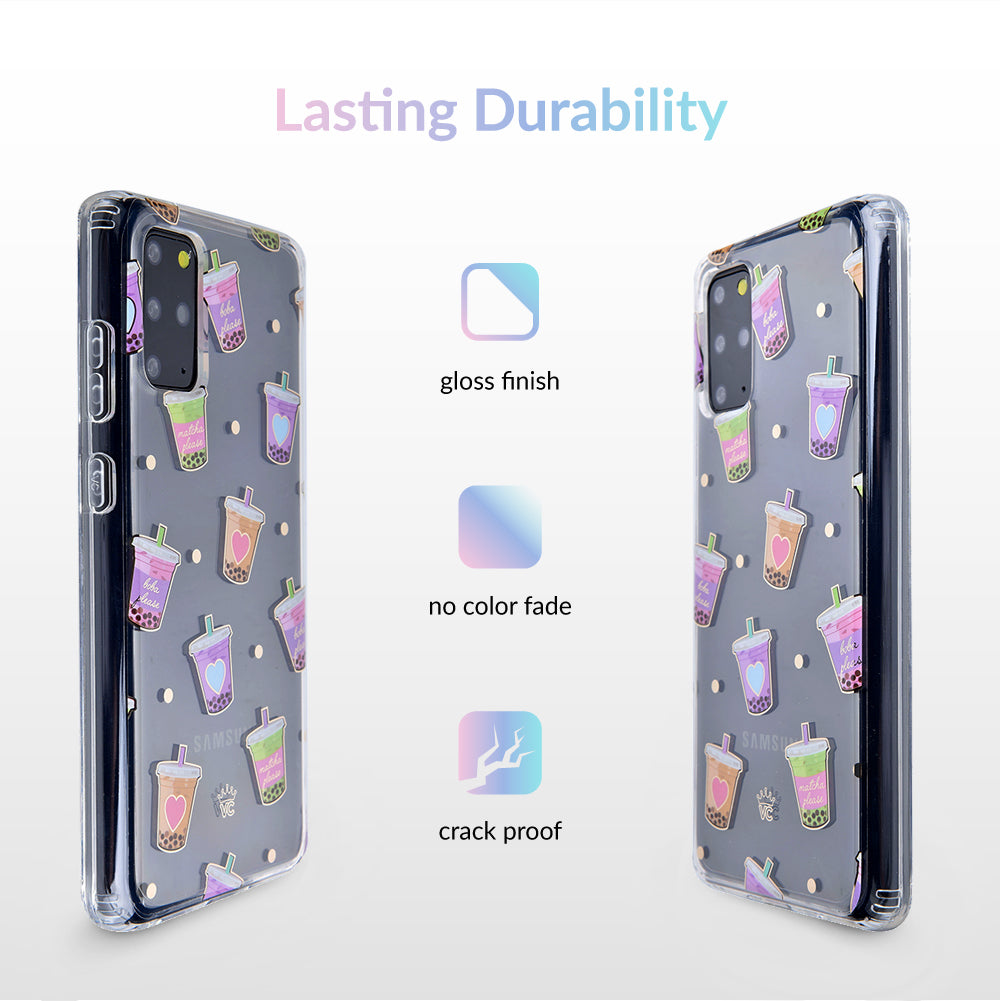 Matcha Samsung Galaxy Case Clear
