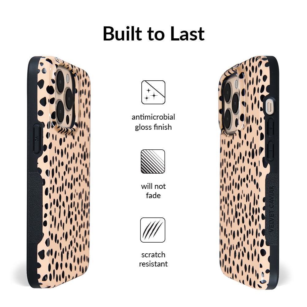 Spotted Nude Cheetah iPhone Case