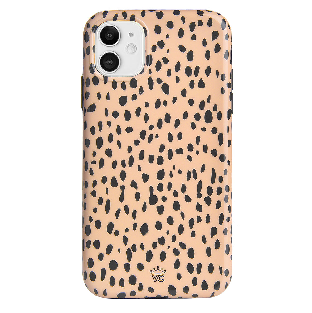 Spotted Nude Cheetah iPhone Case