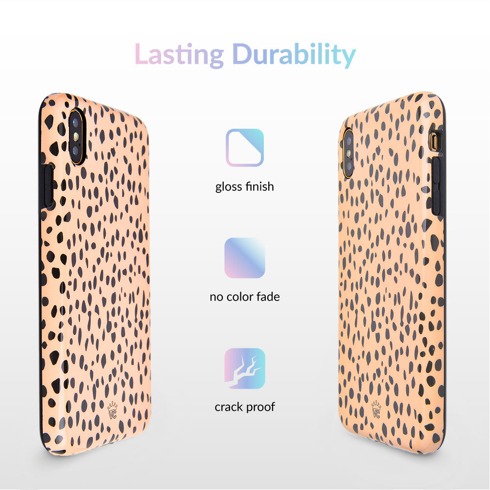 Spotted Nude Cheetah iPhone Case