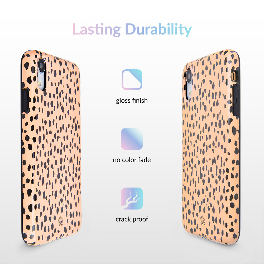 Spotted Nude Cheetah iPhone Case