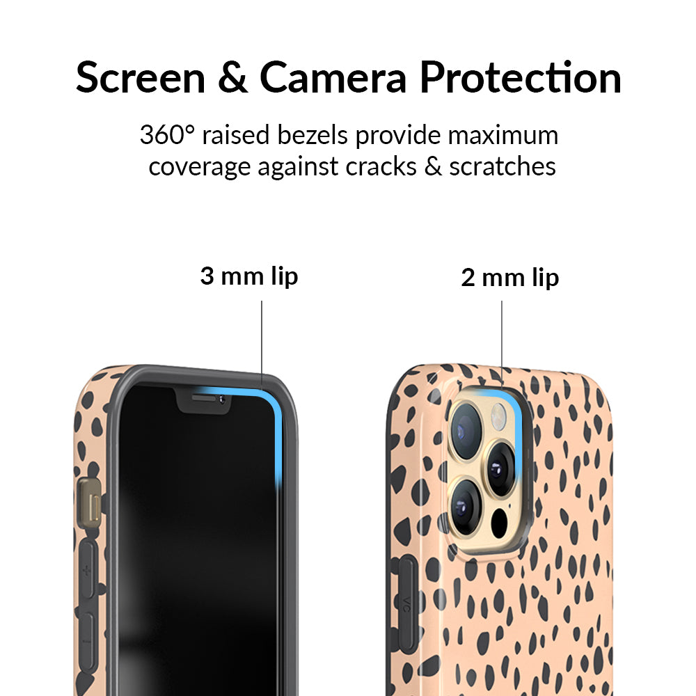 Spotted Nude Cheetah iPhone Case
