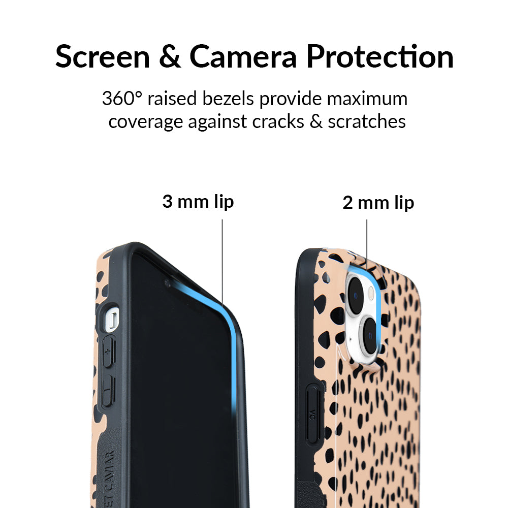 Spotted Nude Cheetah iPhone Case