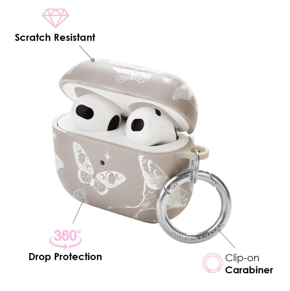 Moonlight Moths AirPods Case