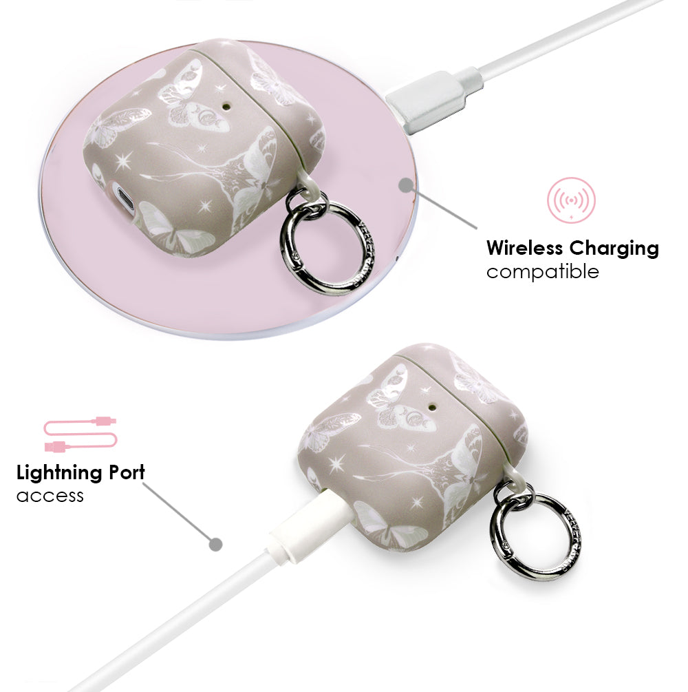 Moonlight Moths AirPods Case