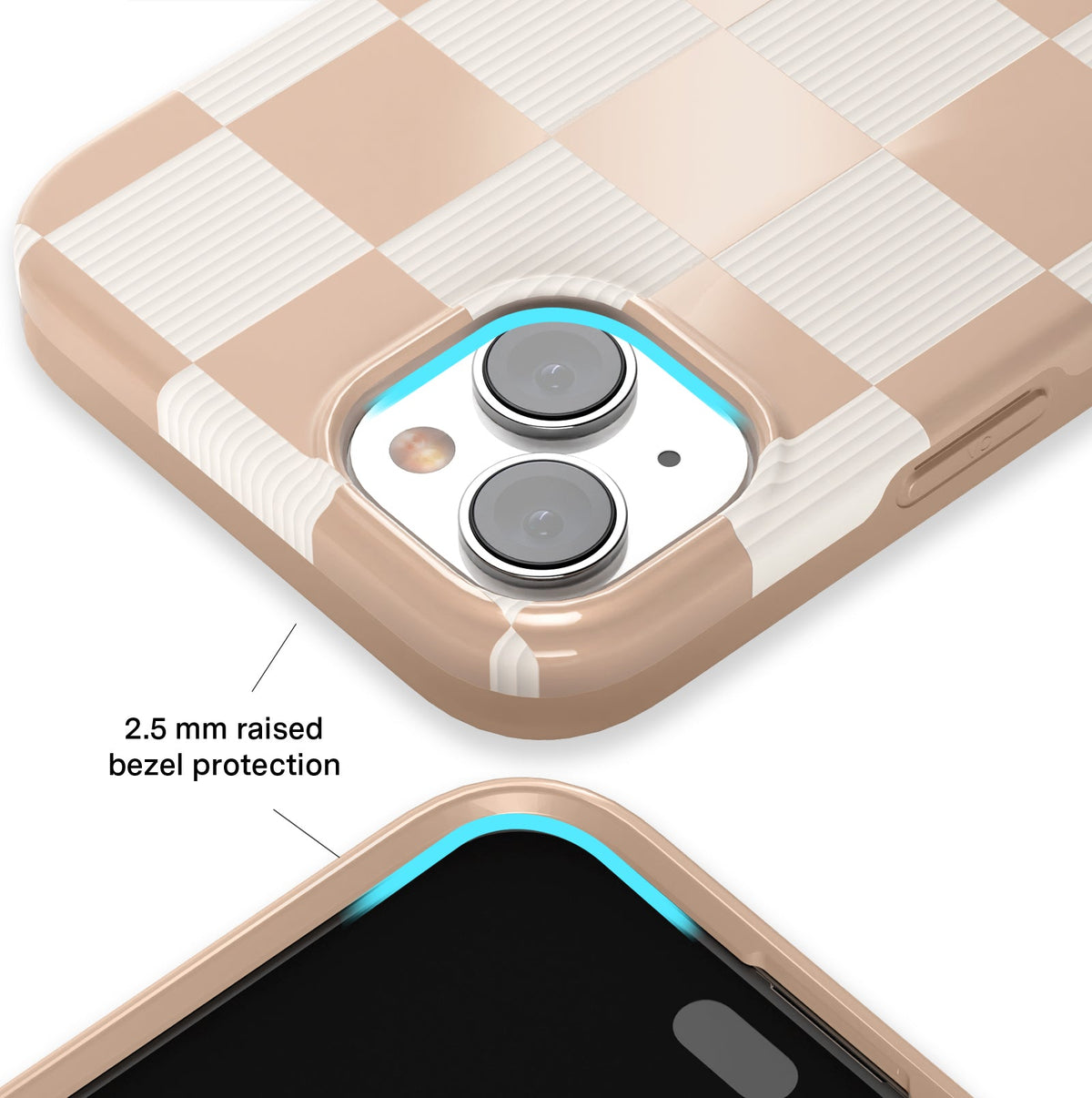 Nude Vibe Checker iPhone Case