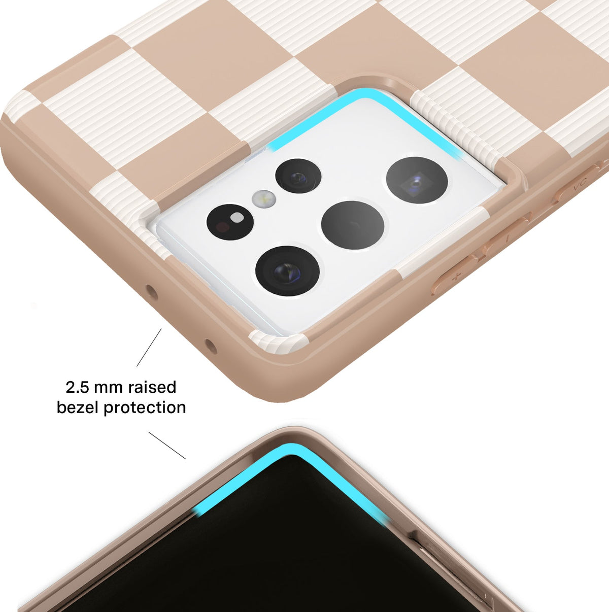 Nude Vibe Checker Samsung Case