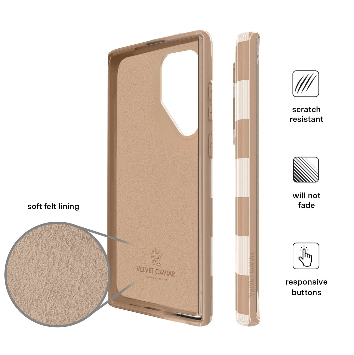 Nude Vibe Checker Samsung Case