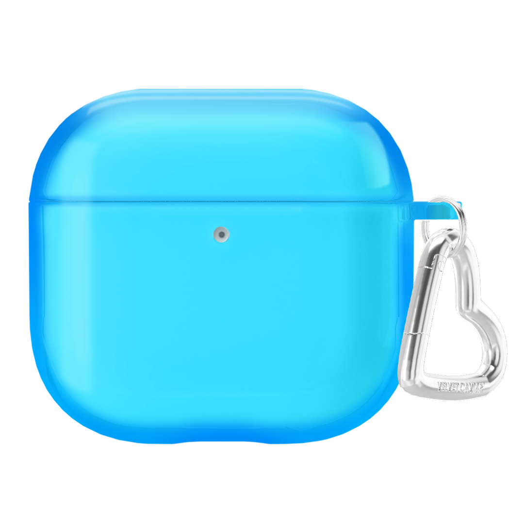 Neon Blue AirPod Case