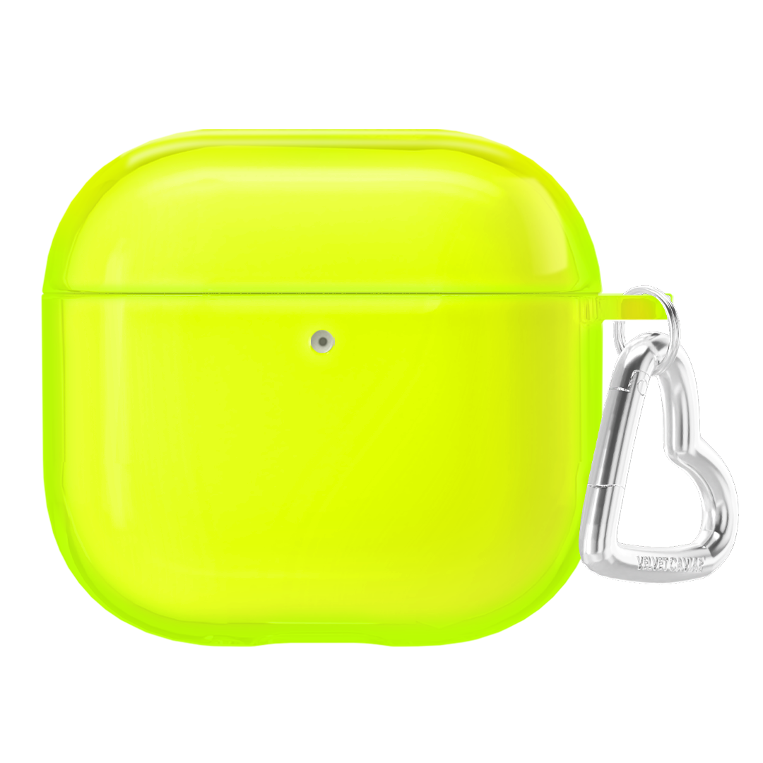 Neon Yellow AirPods Case