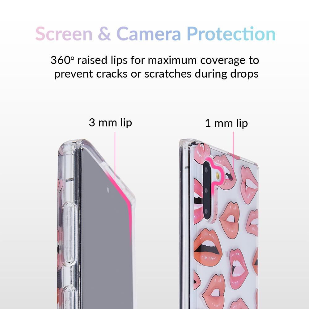 Nude Lips Samsung Galaxy Clear Case